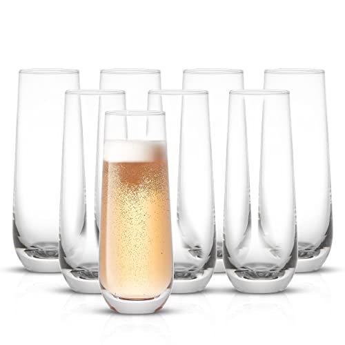 Stemless Champagne Flutes