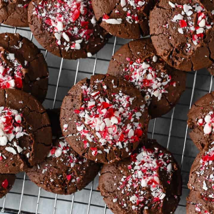 Peppermint Chocolate Cookies